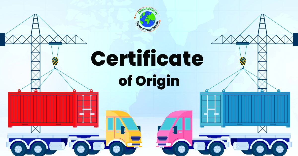 Certificate of Origin